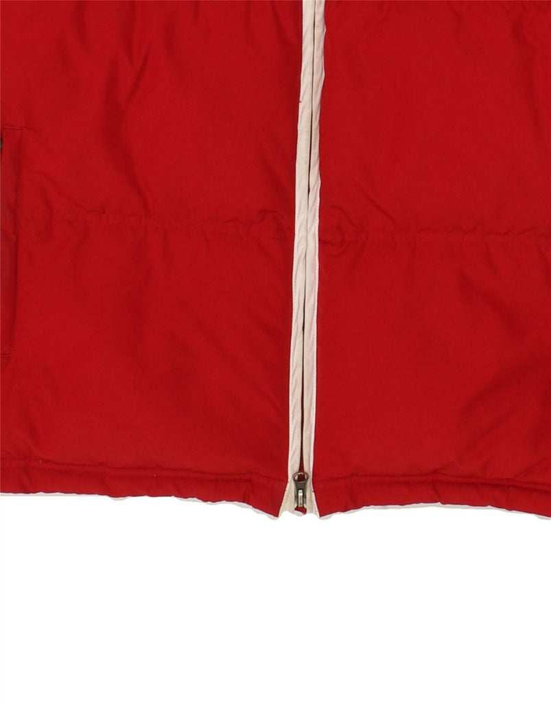 PUMA Mens Padded Jacket UK 38 Medium Red | Vintage Puma | Thrift | Second-Hand Puma | Used Clothing | Messina Hembry 