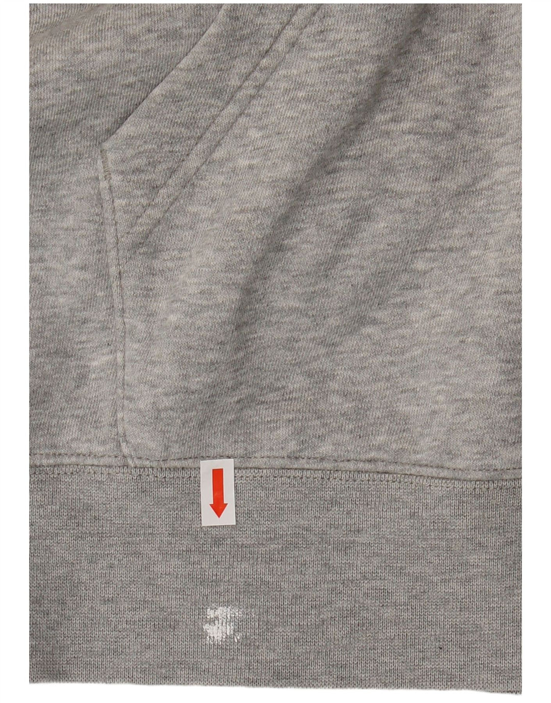 Nike Mens Graphic Hoodie Jumper XL Grey Cotton