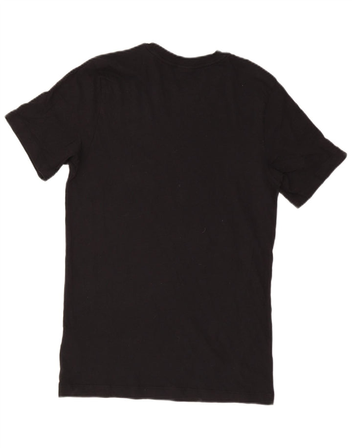 Nike Mens Graphic T-Shirt Top Small Black Cotton