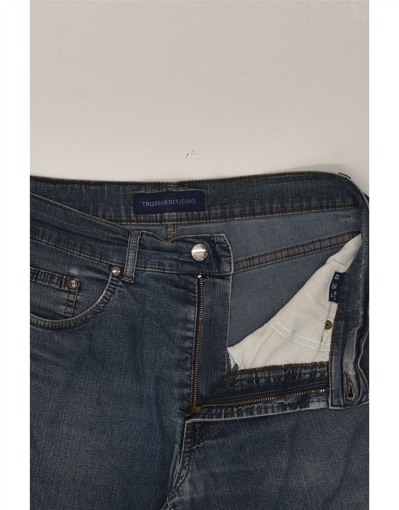 TRUSSARDI Mens Slim Jeans W33 L30 Blue | Vintage Trussardi | Thrift | Second-Hand Trussardi | Used Clothing | Messina Hembry 