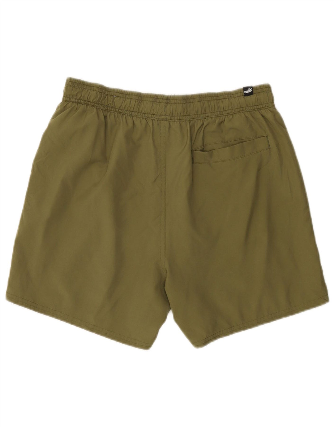 Puma Mens Graphic Sport Shorts Medium Khaki Polyester