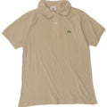 Lacoste Mens Polo Shirt Size 4 Medium Green Cotton