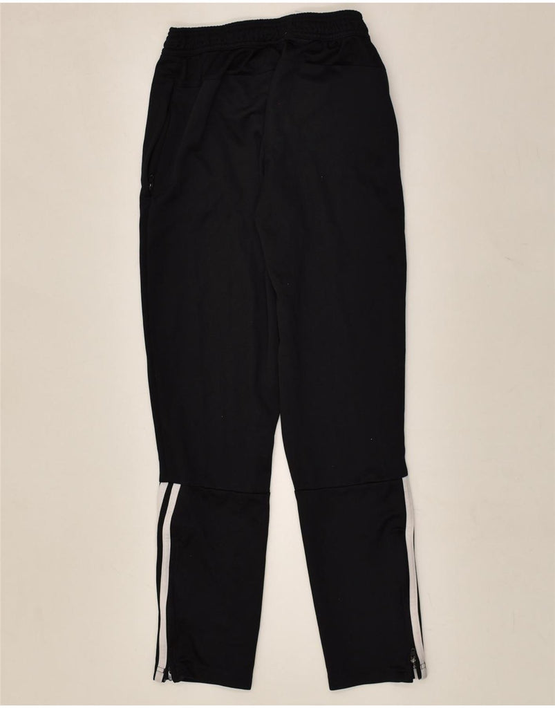 ADIDAS Girls Tracksuit Trousers 11-12 Years Black Polyester | Vintage Adidas | Thrift | Second-Hand Adidas | Used Clothing | Messina Hembry 