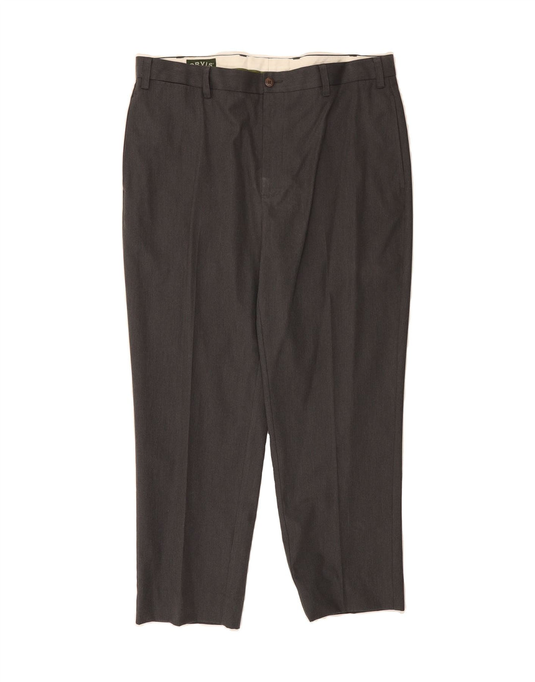 ORVIS Mens Pegged Suit Trousers W38 L27 Grey Cotton Vintage Orvis and Second-Hand Orvis from Messina Hembry 