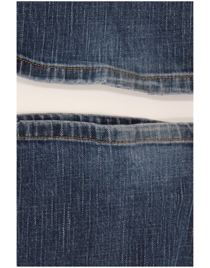 Wrangler Mens Texas Stretch Straight Jeans W36 L30 Blue Cotton