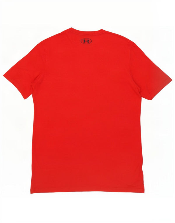 Under Armour Mens Graphic T-Shirt Top Medium Red
