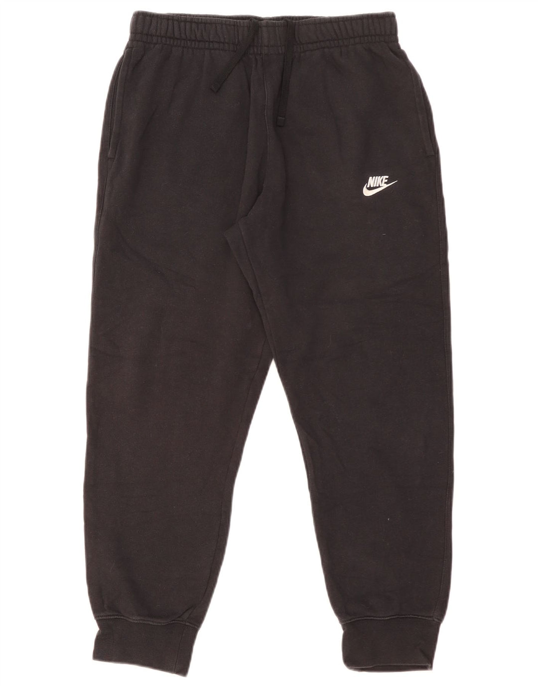 Nike Mens Tracksuit Trousers Joggers Medium Black Cotton