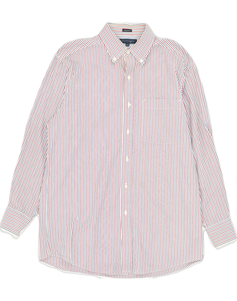 TOMMY HILFIGER Mens Regular Fit Shirt Size 15 1/2 Medium Multicoloured | Vintage Tommy Hilfiger | Thrift | Second-Hand Tommy Hilfiger | Used Clothing | Messina Hembry 