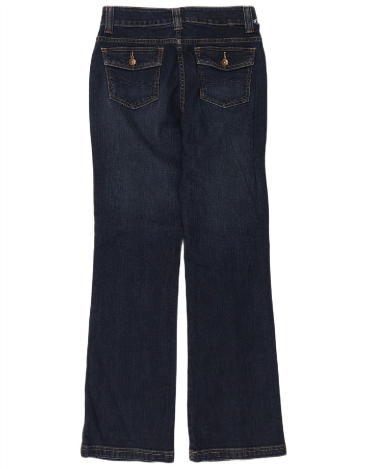 Lee Womens Bootcut Jeans US 6 Medium W30 L32 Navy Blue Cotton