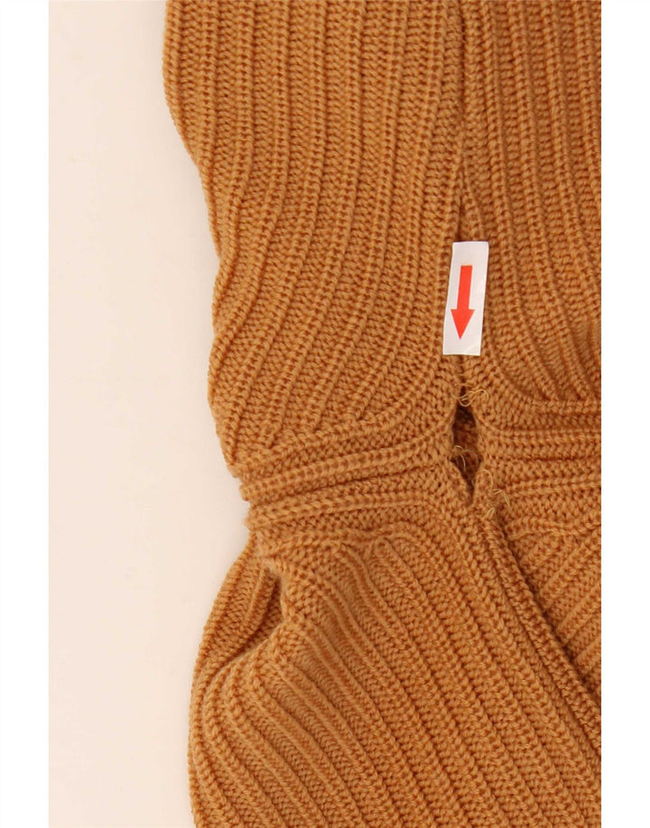 Joop Mens Crew Neck Jumper Sweater IT 50 Medium Brown Wool
