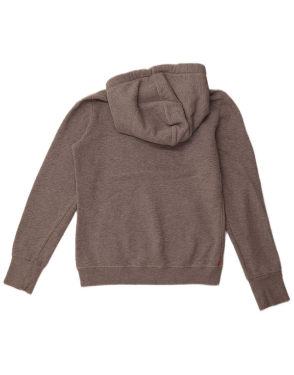 Superdry Mens Graphic Hoodie Jumper Medium Grey Polyester