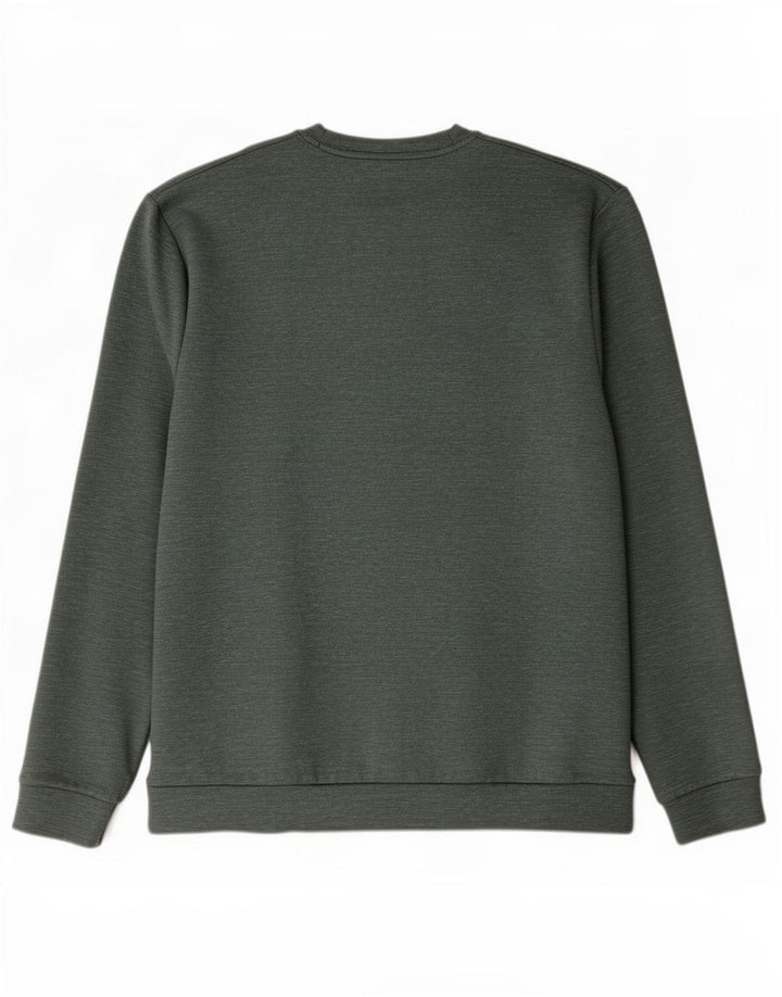 Under Armour Mens Sweatshirt Jumper XL Green Flecked Polyester