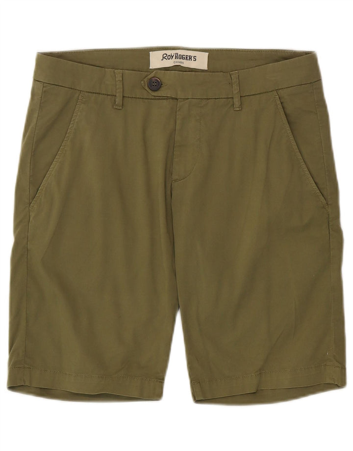 Roy Rogers Mens Chino Shorts W31 Medium  Khaki Cotton