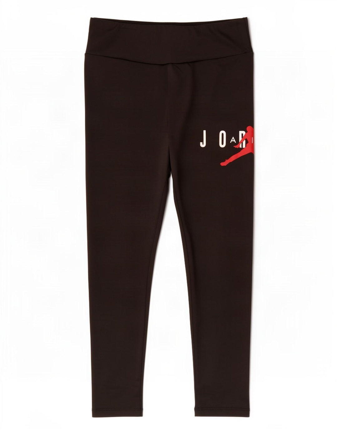 Jordan Girls Graphic Leggings 10-11 Years Medium Black Polyester
