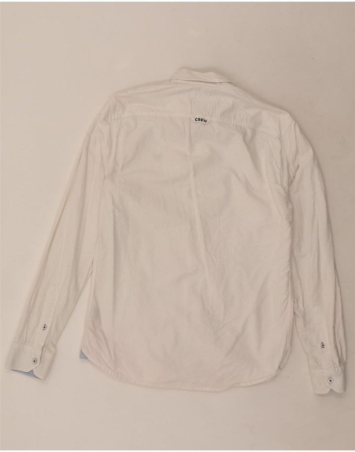 Crew Clothing Mens Slim Fit Shirt Small White Cotton