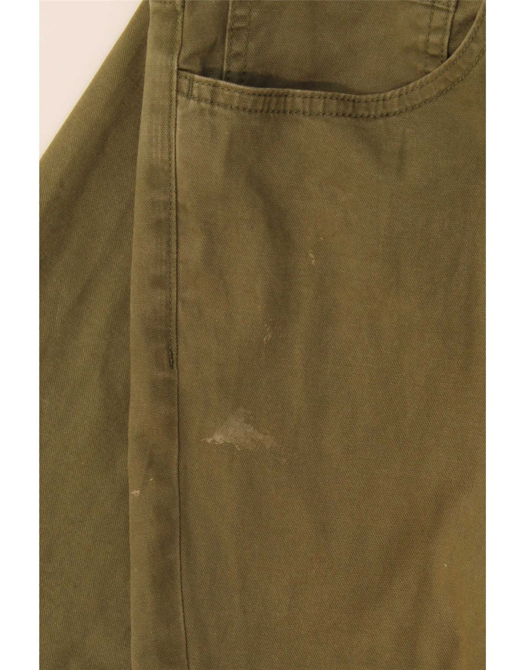 Ted Baker Mens Slim Casual Trousers W32 L29 Khaki Cotton