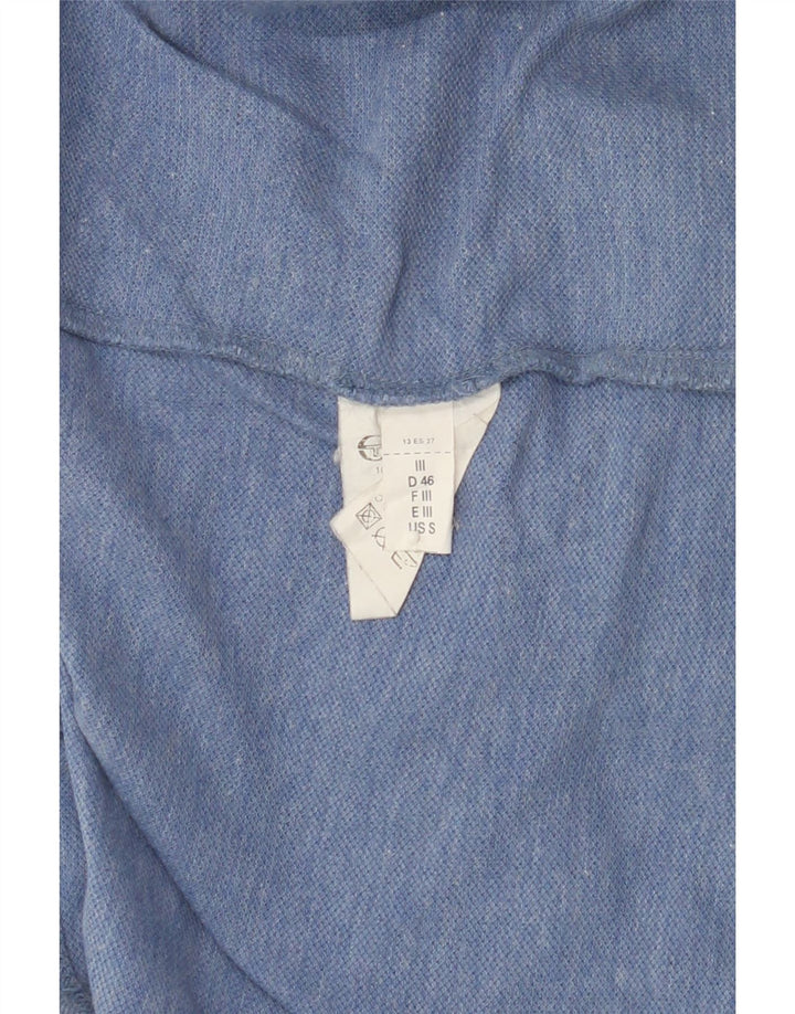 SERGIO TACCHINI Mens Polo Shirt Small Blue Cotton Vintage Sergio Tacchini and Second-Hand Sergio Tacchini from Messina Hembry 