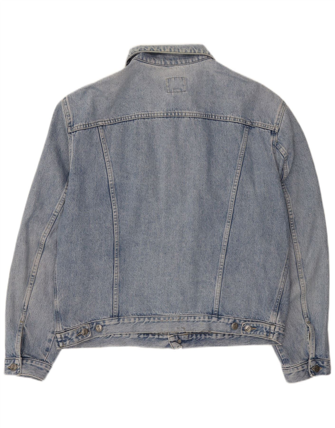 Gas Mens Denim Jacket 2XL Blue Cotton