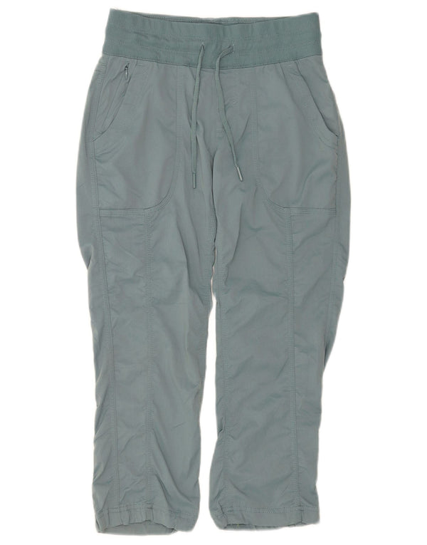 The North Face Womens Tracksuit Trousers UK 4 XS  Blue Nylon