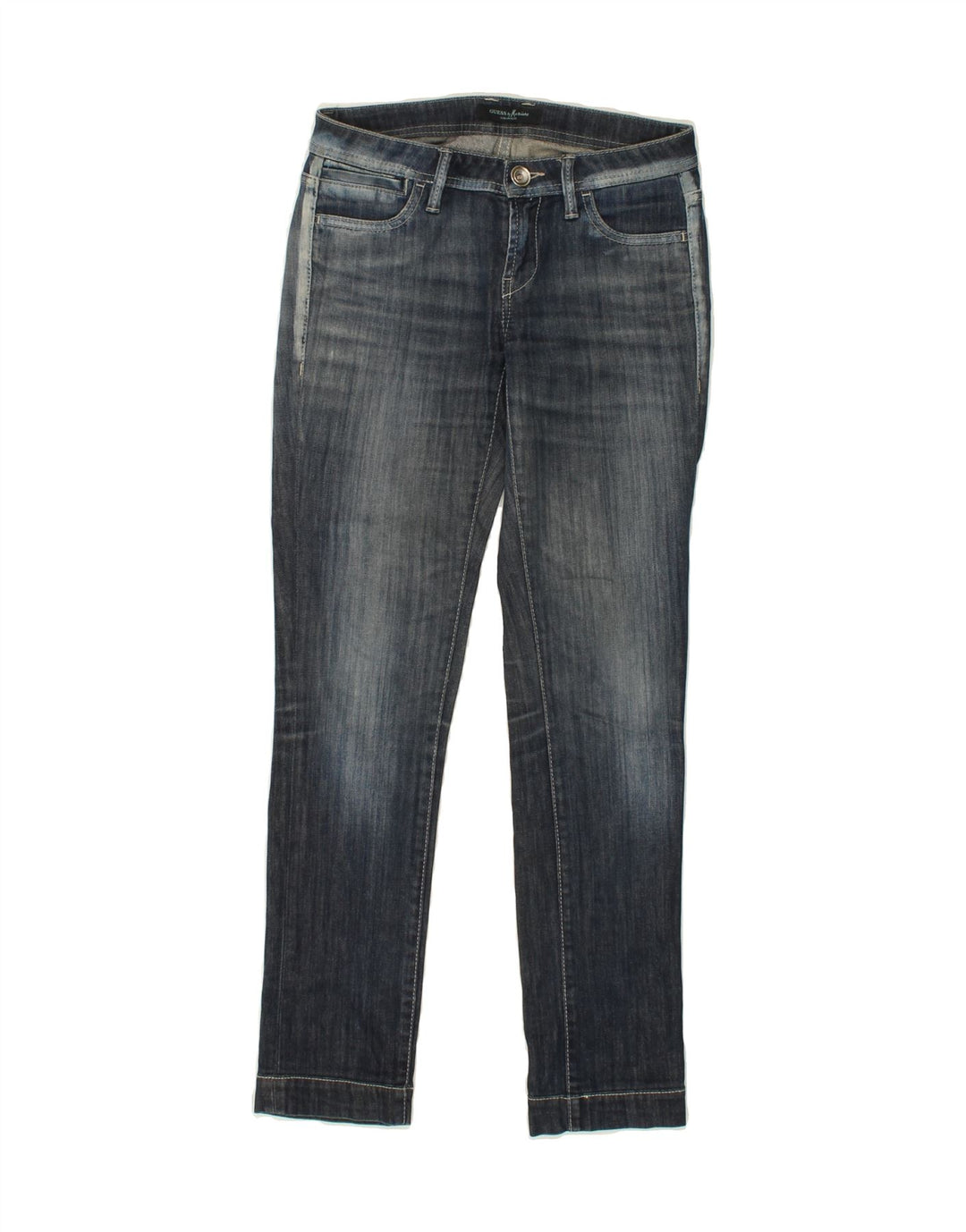 GUESS BY MARCIANO Womens Slim Jeans W26 L29  Blue Cotton Vintage Guess By Marciano and Second-Hand Guess By Marciano from Messina Hembry 
