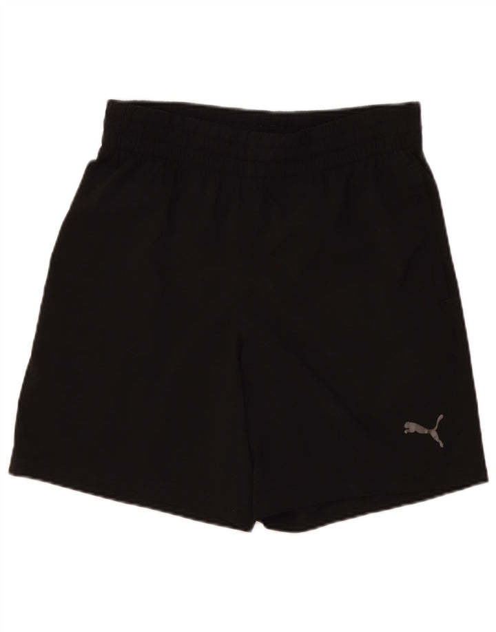 Puma Mens Sport Shorts Small Black Polyester