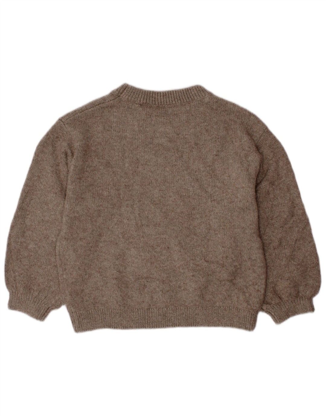ZARA Girls Crew Neck Jumper Sweater 2-3 Years Grey