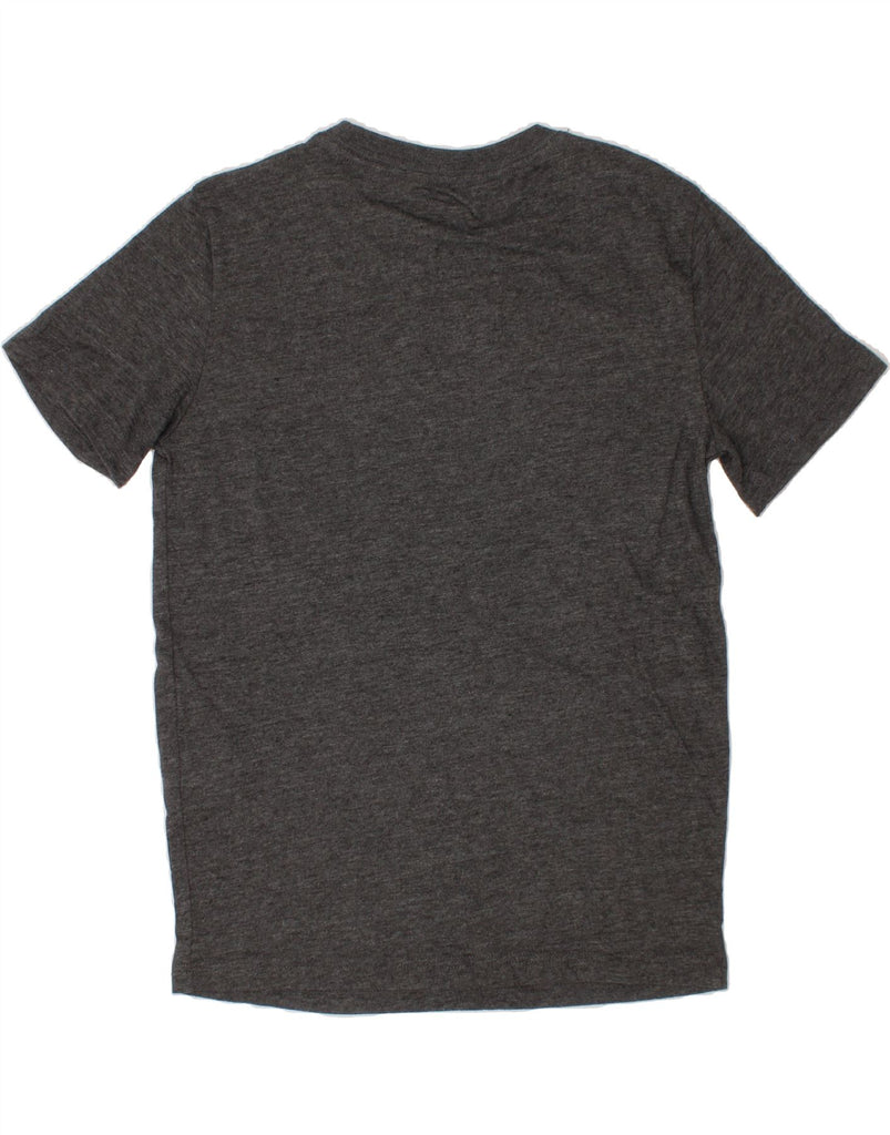 HURLEY Boys Graphic T-Shirt Top 10-11 Years Medium  Grey Flecked Polyester Vintage Hurley and Second-Hand Hurley from Messina Hembry 