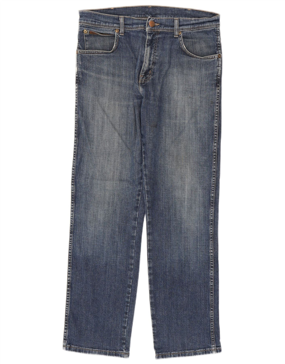 Wrangler Mens Straight Jeans W32 L30 Blue