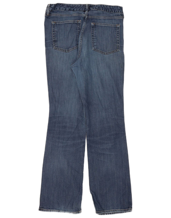 Eddie Bauer Womens Classic Bootcut Jeans EU 12 Large W32 L31 Blue Cotton