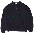 Marks & Spencer Mens Sweatshirt Jumper Large Navy Blue Argyle/Diamond
