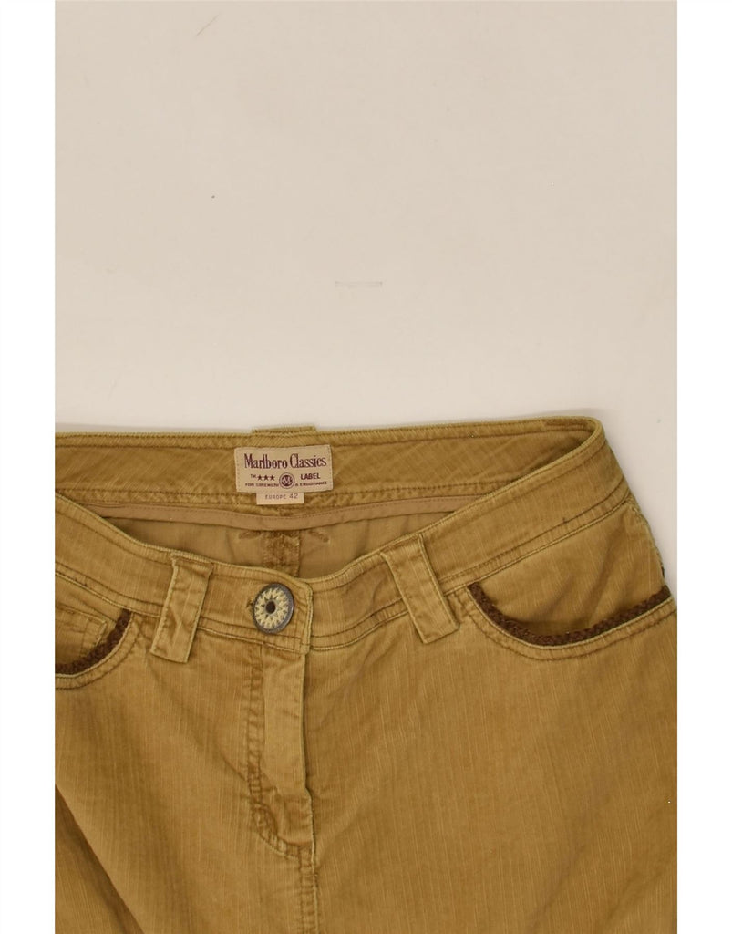 MARLBORO CLASSICS Womens Corduroy Skirt EU 42 Large W30 Brown Cotton | Vintage Marlboro Classics | Thrift | Second-Hand Marlboro Classics | Used Clothing | Messina Hembry 