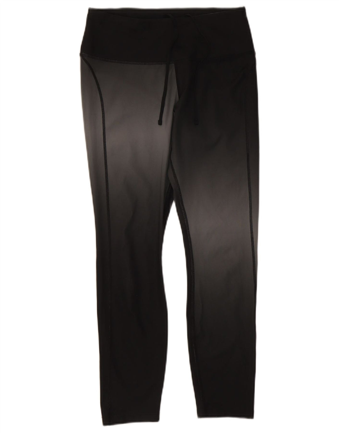 Nike Womens Dri Fit Crop Leggings UK 12 Medium Black Polyester