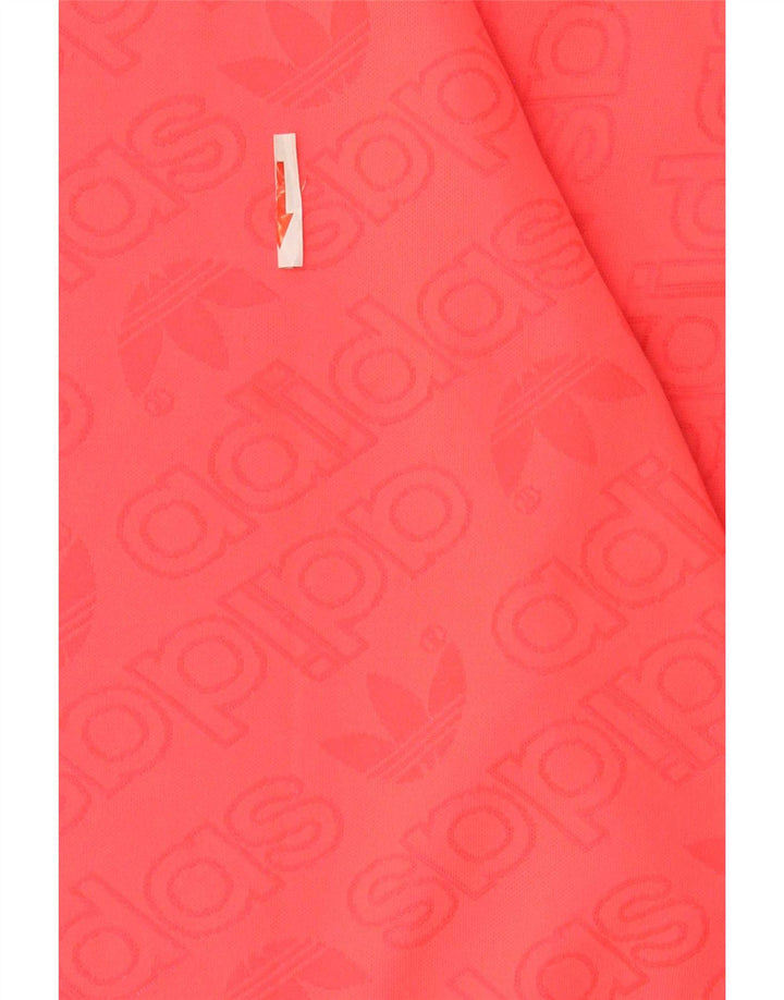 Adidas Mens Graphic T-Shirt Top Small Pink Polyester