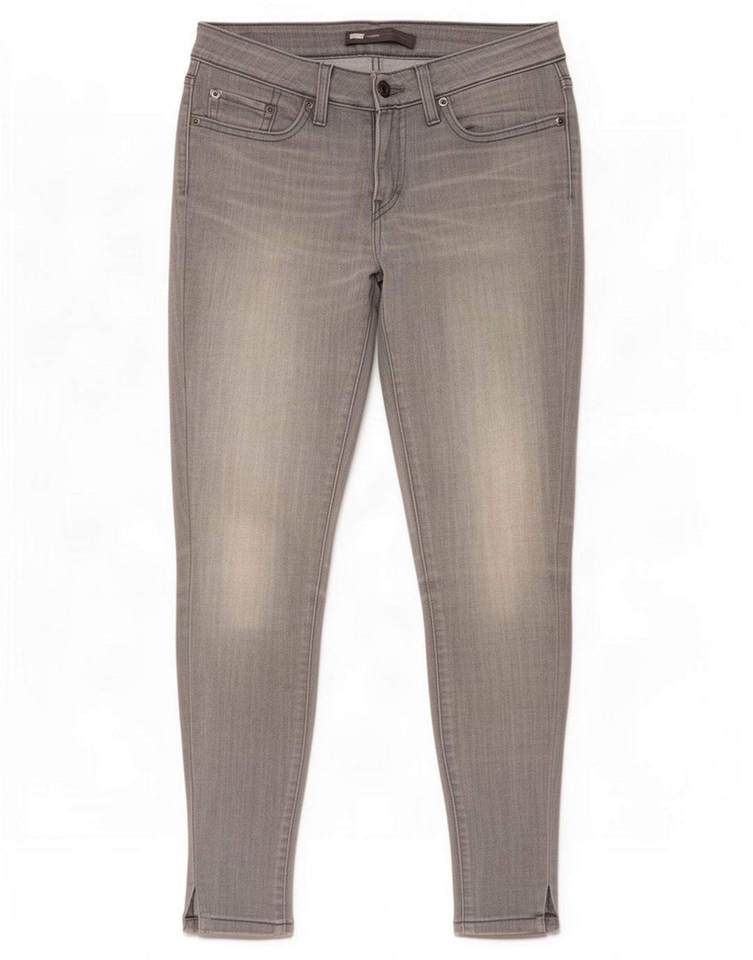 Levi's Womens Legging Skinny Jeans W26 L29 Grey