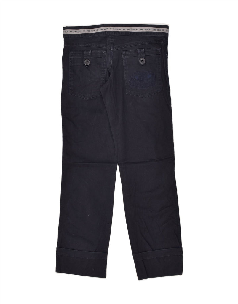 DOLCE & GABBANA Boys Casual Trousers 10-11 Years XS W26 L26 Navy Blue | Vintage Dolce & Gabbana | Thrift | Second-Hand Dolce & Gabbana | Used Clothing | Messina Hembry 