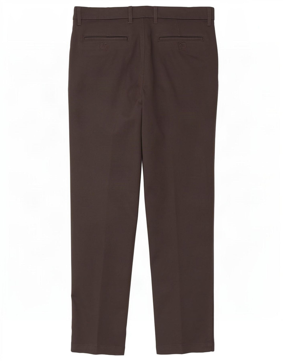 Marks & Spencer Womens Slim Chino Trousers W34 L33 Grey Cotton