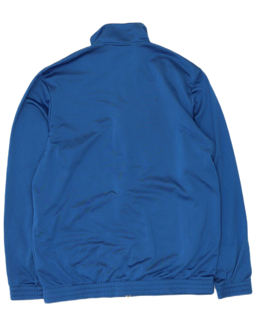 Adidas Mens Tracksuit Top Jacket UK 42/44 Large Blue Polyester