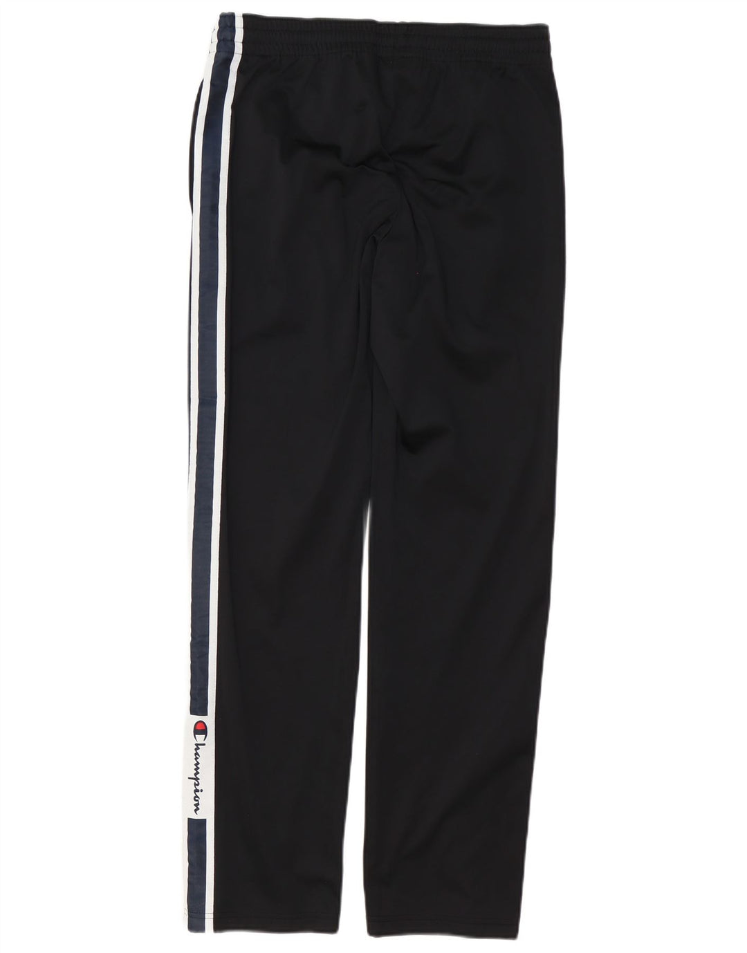 Champion Mens Graphic Tracksuit Trousers Medium Black Polyester
