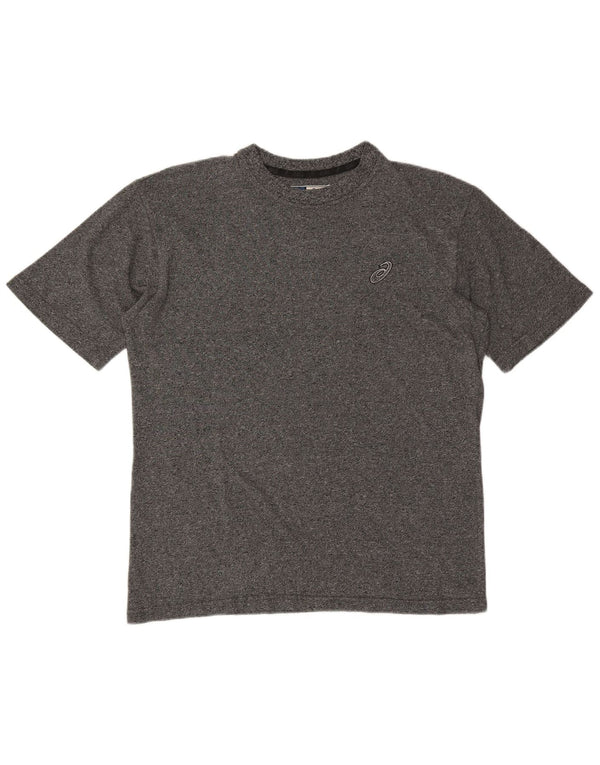 Asics Mens T-Shirt Top XL Grey Flecked