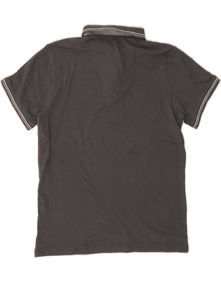 CHAMPION Mens Polo Shirt Large Grey Cotton Vintage Champion and Second-Hand Champion from Messina Hembry 