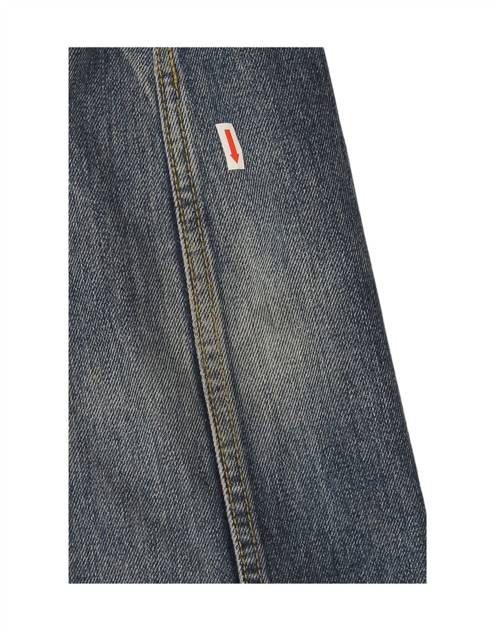LEE Mens Denim Jacket UK 40 Large Blue Cotton