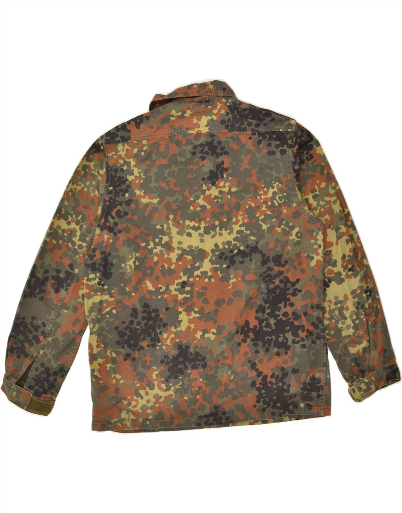 VINTAGE Mens Military Jacket UK 38 Medium Khaki Camouflage | Vintage Vintage | Thrift | Second-Hand Vintage | Used Clothing | Messina Hembry 