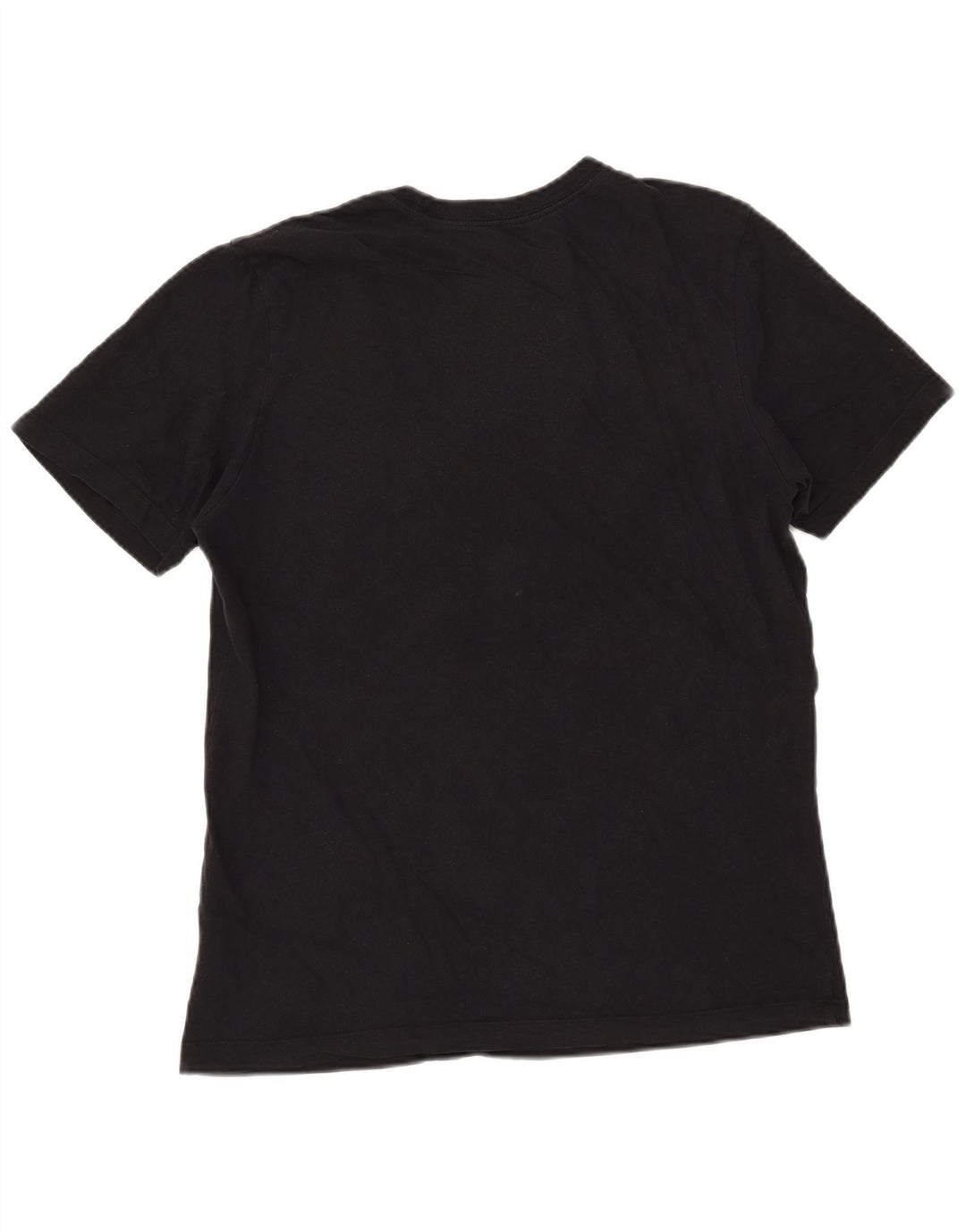 Nike Mens Graphic T-Shirt Top Medium Black Cotton