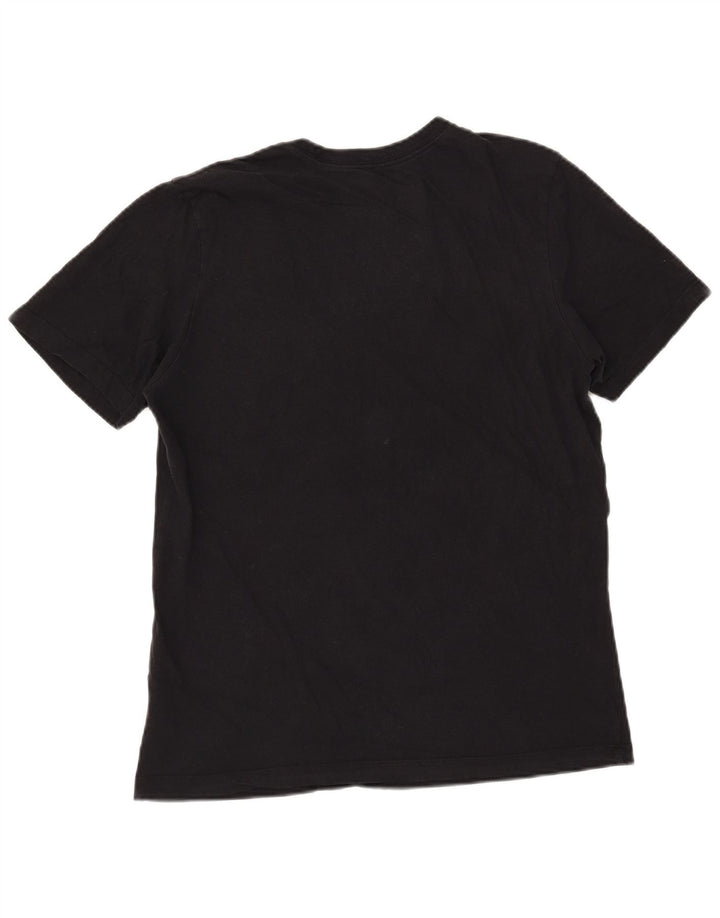 Nike Mens Graphic T-Shirt Top Medium Black Cotton