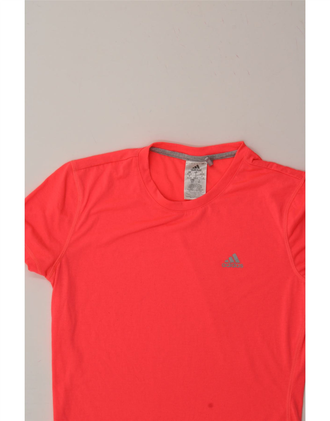 ADIDAS Womens Climalite T-Shirt Top UK 8/10 Small Pink Polyester Vintage Adidas and Second-Hand Adidas from Messina Hembry 