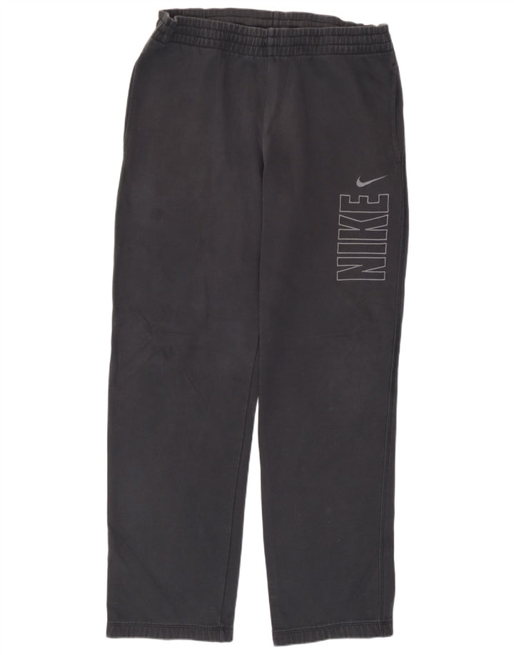 Nike Mens Graphic Tracksuit Trousers Medium  Black Cotton