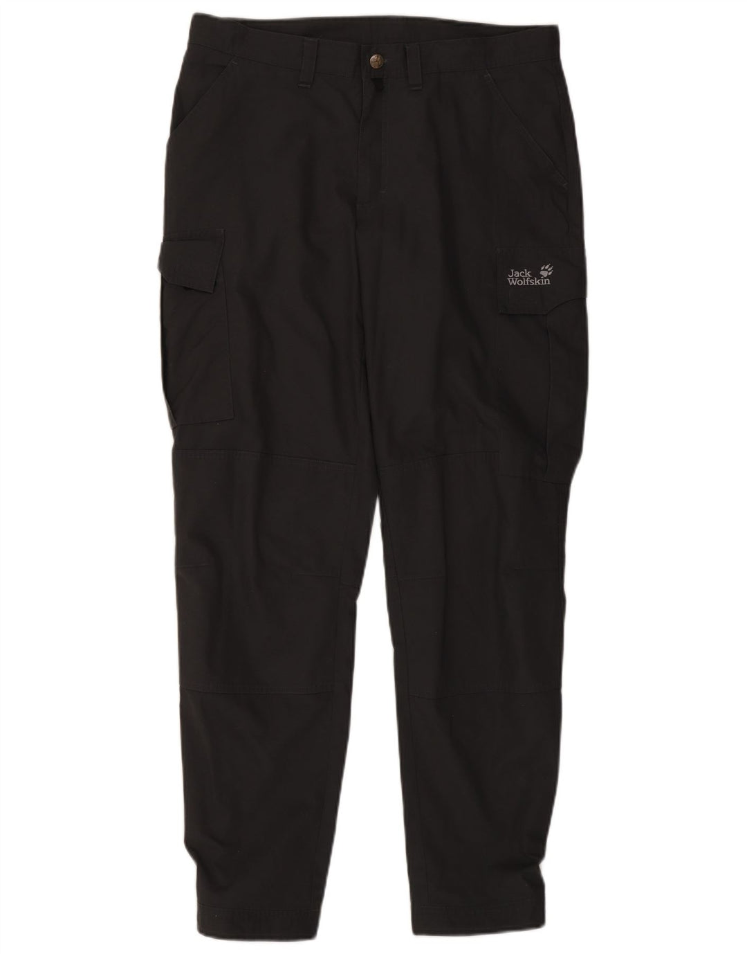 Jack Wolfskin Womens Joggers Cargo Trousers W34 L32 Grey Polyester