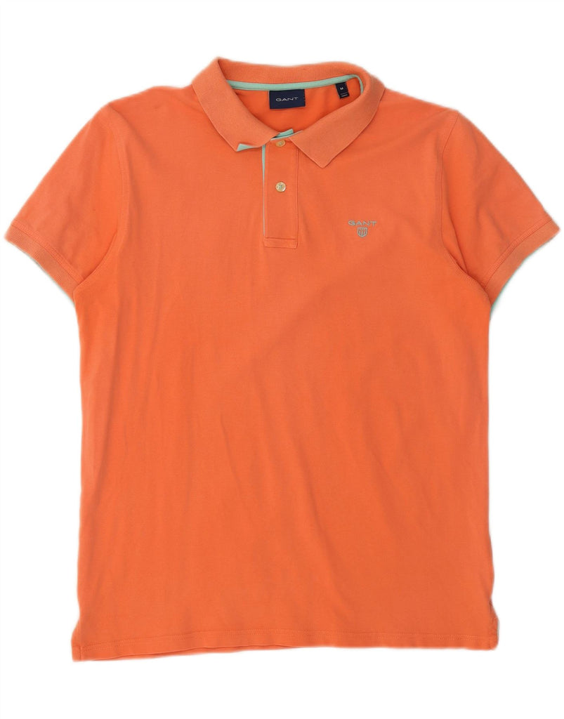 GANT Mens Polo Shirt Medium Orange Vintage Gant and Second-Hand Gant from Messina Hembry 