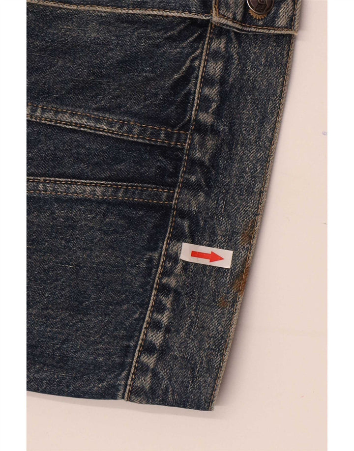 Gas Mens Denim Jacket UK 40 Large Blue Cotton