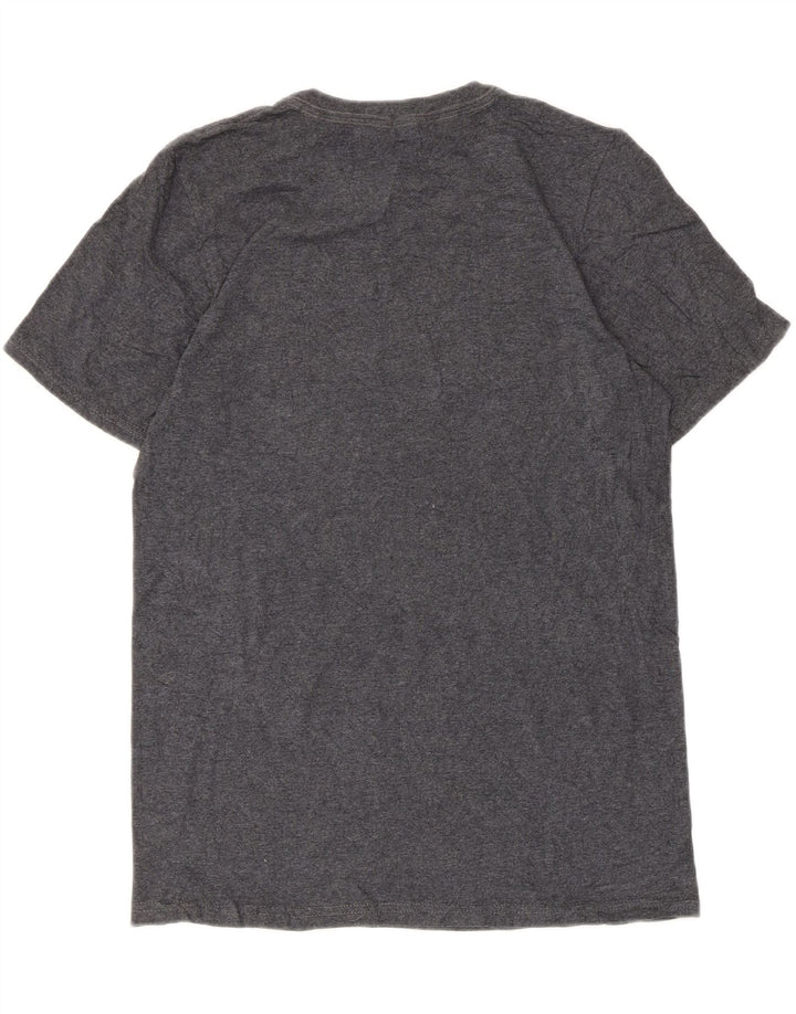 Russell Athletic Mens Graphic T-Shirt Top Small Grey Cotton